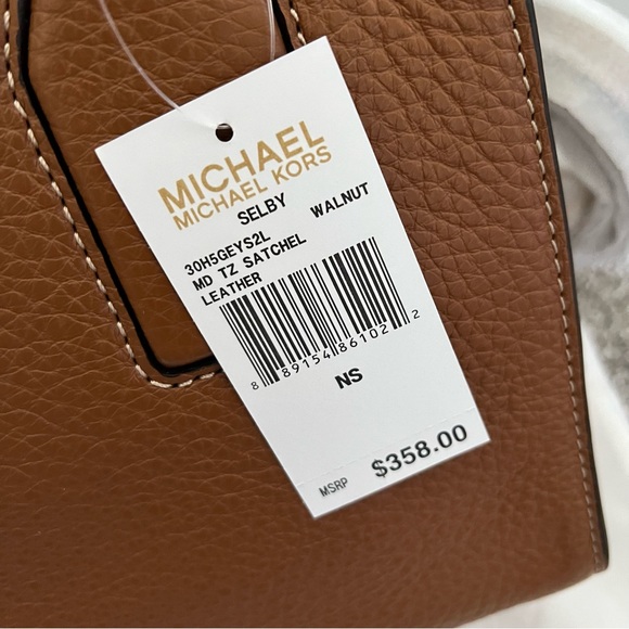Michael Kors satchels bag Selby crossbody bag NWT - Picture 8 of 14
